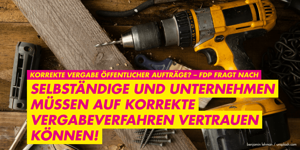 Korrekte Vergabe öffentlicher Aufträge — FDP Hamburg-Nord fragt nach
